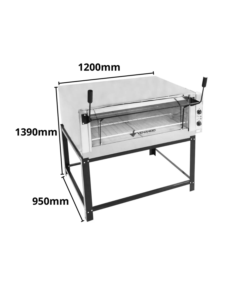 Forno Roma Inox Elétrico FIRI110 - Venâncio