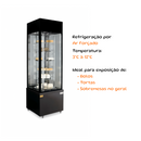 Expositor Refrigerado Giratório Suprema RF-001 S 220v Frilux