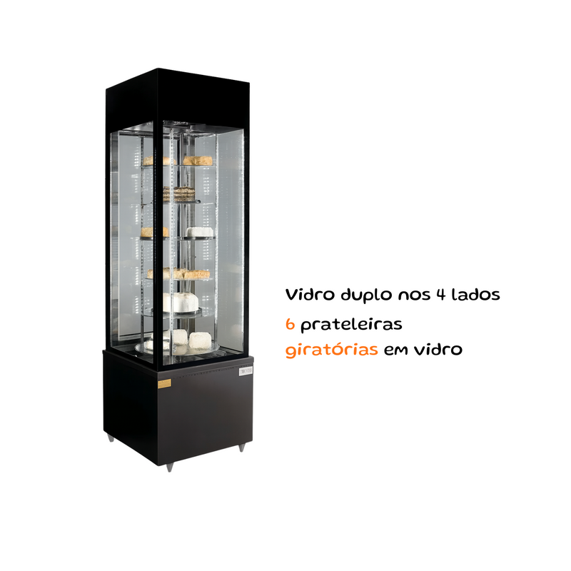 Expositor Refrigerado Giratório Suprema RF-001 S 220v Frilux