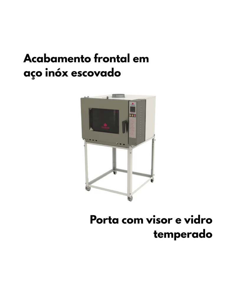 Forno Turbo a Gás 5 Esteiras PRP-5000NL – Progás
