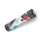 EMBALAGEM 20CMX5CM PARA VACUO EM ROLO GOFRADO PRETA E TRANSPARENTE