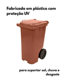 Contêiner Plástico 240L com Rodas - JSN