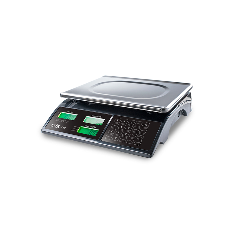 Balança Computadora Digital Prix 3 Fit Uno 32kg Toledo Com Bateria Interna