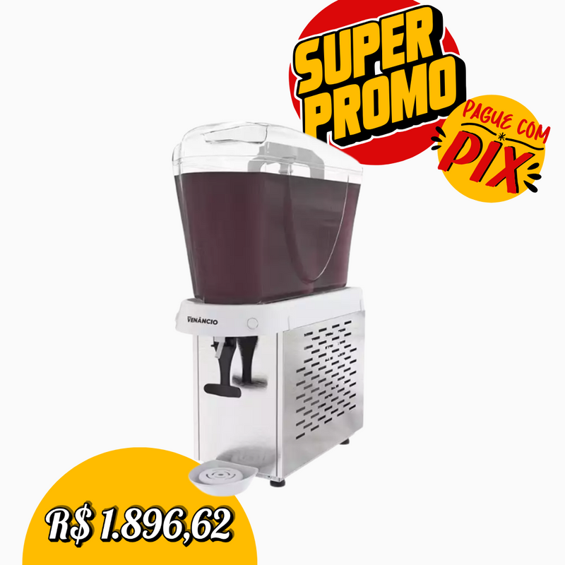 Refresqueira Inox 1 Reservatório 16L - Venâncio 220V