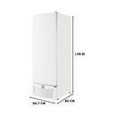 Freezer Vertical Profissional Fricon 284 L VCET 284 C Branco