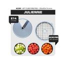 Kit Discos Para Corte de Frutas Pa7 Pro Cubos 20mm Skymsen