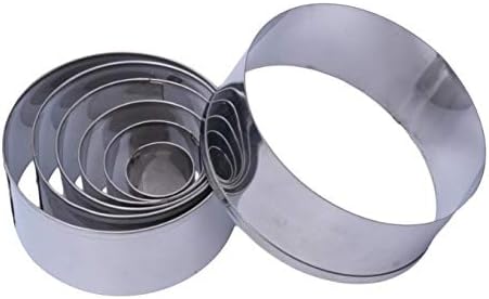 JOGO CORTADOR REDONDO LISO INOX C/7 PÇS