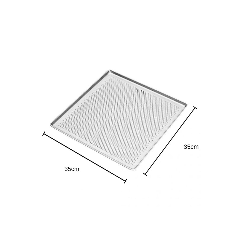 Bandeja 35X35X1 Cm Perfurada Estampada - Imeca