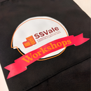 Avental Preto com Bolso e Logo SSVale | BRINDE