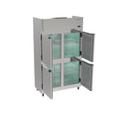 Mini Câmara Refrigerada Industrial Inox 4 Portas 750 Litros Kofisa