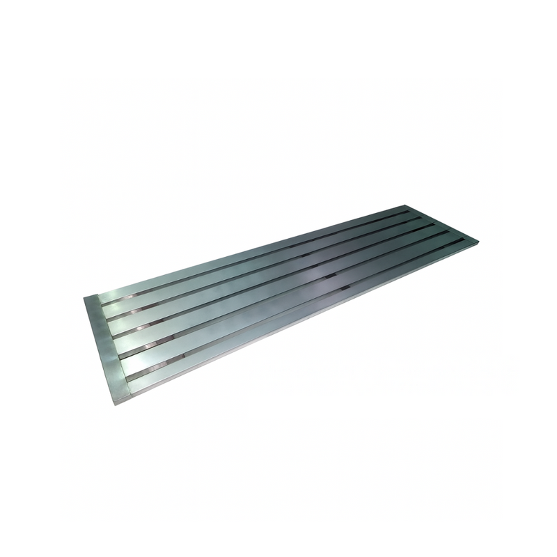 Prateleira Gradeada Inox 430 Suspensa Mão Francesa - Promaq