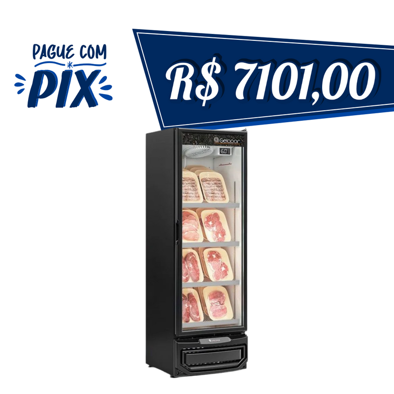 Conservador Vertical Refrigerador 445 Litros Cerveja ou Carnes - Gelopar