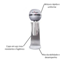 Batedor de Milk Shake Copo Inox 220V Skymsen Profissional para Food Service