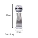 Batedor de Milk Shake Copo Inox 220V Skymsen Profissional para Food Service