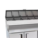 Balcão Serviço Refrigerado 200m Condimentador Prime Externo Inox Venâncio