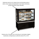 Balcão Refrigerado Black Box 150cm Conservex