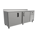 Balcão de Encosto Refrigerado 2m 220V com Cuba Venâncio Profissional