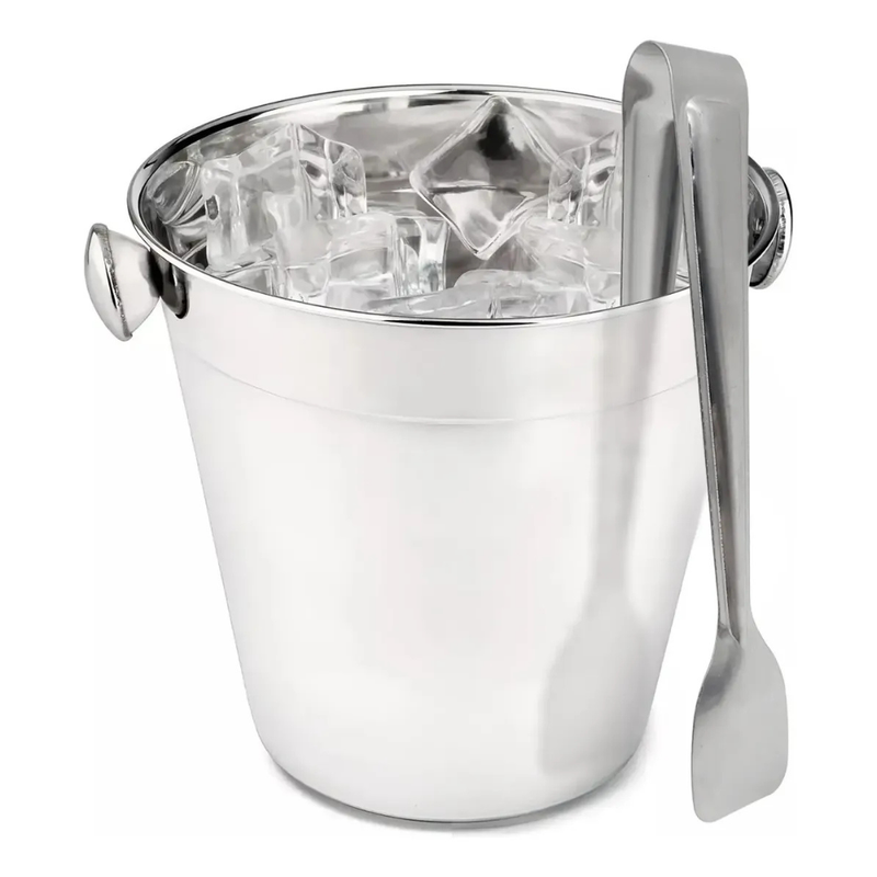 Balde de Gelo Inox 1,3L com Pegador GP Inox