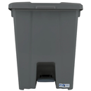Lixeira Quadrada 60L com Pedal Cinza - JSN