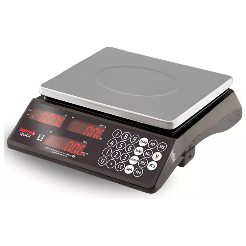 Balança 3 em 1 Contadora Computadora 33Kg QUICK – Balmak