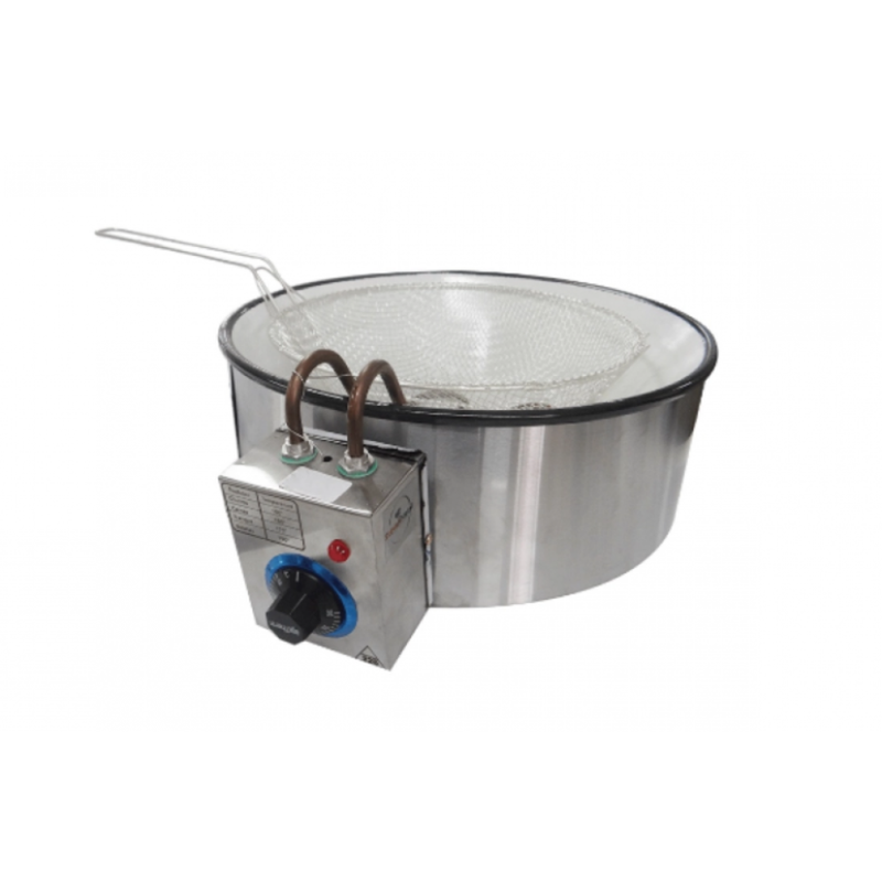 Tacho Esmaltado 7 Litros Fritador Elétrico Stevan Metal