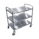 Carro Transporte 3 Bandejas Inox - Multinox