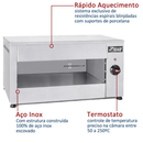 Forno Salamandra Elétrico 1 Câmara - Fire