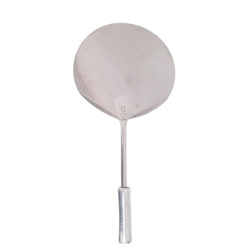 Pá de pizza Inox 30cm Cabo inox curto 40cm - Jota's Grill