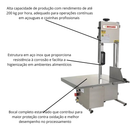 Serra Fita para Osso 1,74 Inox Beccaro