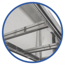 Mesa Inox 190x70x90 com Prateleira Lisa inferior - Fritomaq