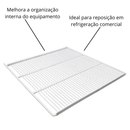 Grade Para Freezer Vertical Vced 565 569 Branca Para Refrigeração Comercial