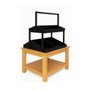 Expositor para Frutas e Legumes de Madeira – Display Hortifrúti para Comércio