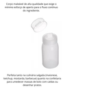 Bisnaga com Bico de 5 furos 300ml GP Inox