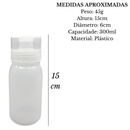 Bisnaga com Bico de 5 furos 300ml GP Inox