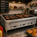 Chapa Char Broiler à Gás com 6 Queimadores Vulcan