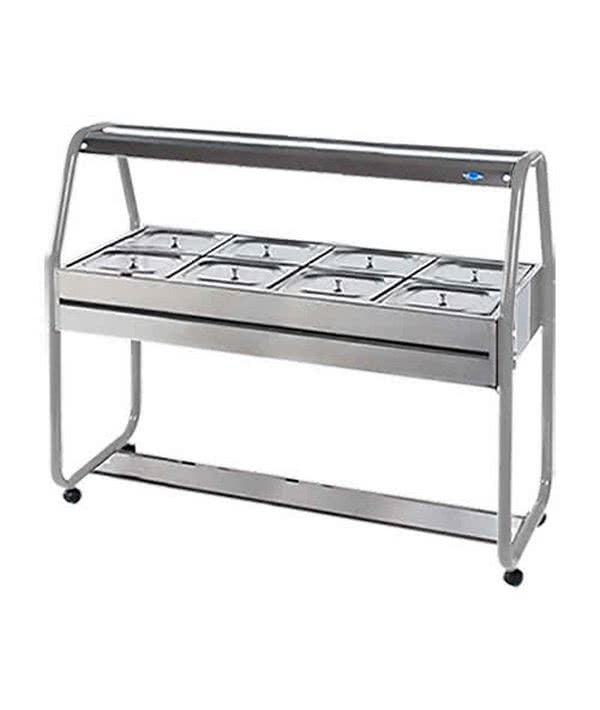 Self Service Buffet Térmico 08 Cubas Luxo - Ibet