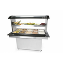 Buffet Conjugado quente e frio para 12 cubas 1/2 GN Polar