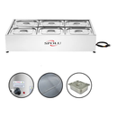 Buffet Térmico de Bancada 8 Cubas 220V Spolu