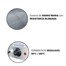 Buffet Térmico 8 Cubas 220V Spolu