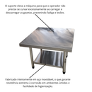 Cavalete com Tampo para Lava louças Promaq
