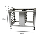 Cavalete Forno Combinado Conjunto Base