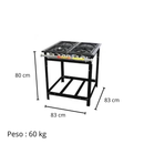 Fogão extra 04 bocas 30x30 Perfil 7 - Venâncio