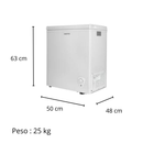 Freezer Compacto Branco FC90 60 - Agratto