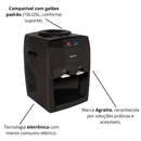 Bebedouro Eletronico Preto 65W Agratto