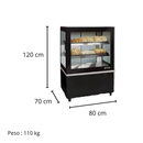 Balcão Estufa Black Box 0,80m - Conservex