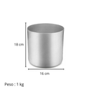 Molheira Hotel 3 Litros – Alumínio Profissional 160 mm – Linha Hotel ABC