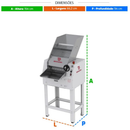 Cilindro Bivolt com pedal Braesi
