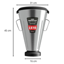 Copo Completo para Liquidificador Baixa Inox 10 Litros Skymsen