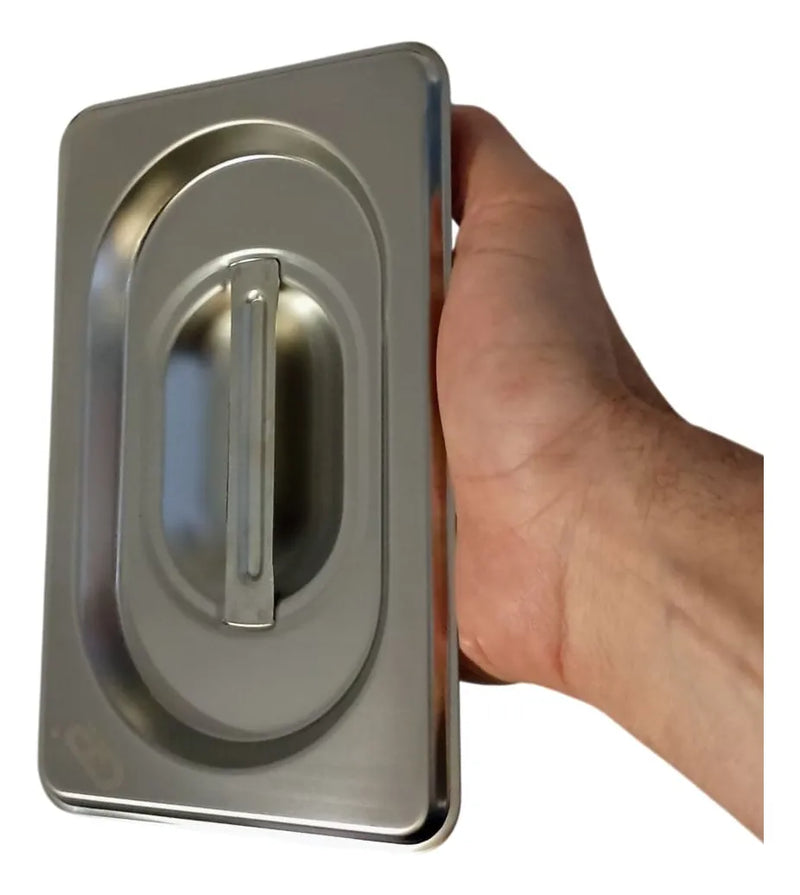 Tampa para Cuba Gastronômica 1/9 Buffet em Aço Inox