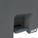 Lixeira Quadrada 60L com Pedal Cinza - JSN